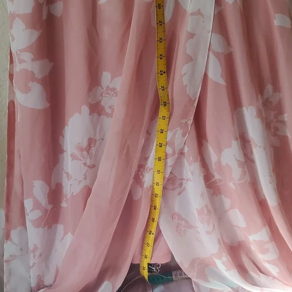 Lane Bryant Pink Asymmetrical Dress - Picture 6 of 11